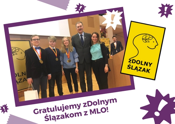 Gratulacje dla laureatów konkursu "zDolny Ślązak Gimnazjalista"