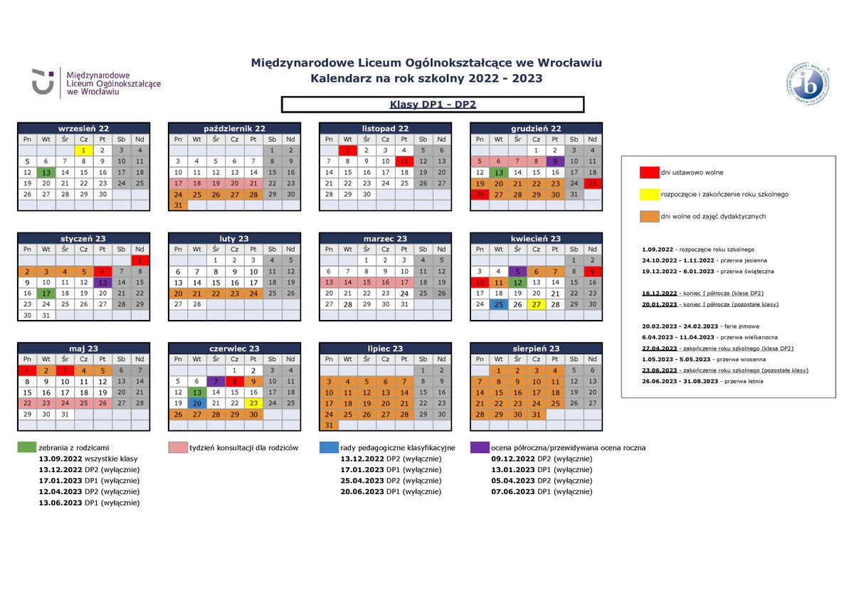 Kalendarium MLO 2022_2023 - DP PL 2022_2023 szczegolowe