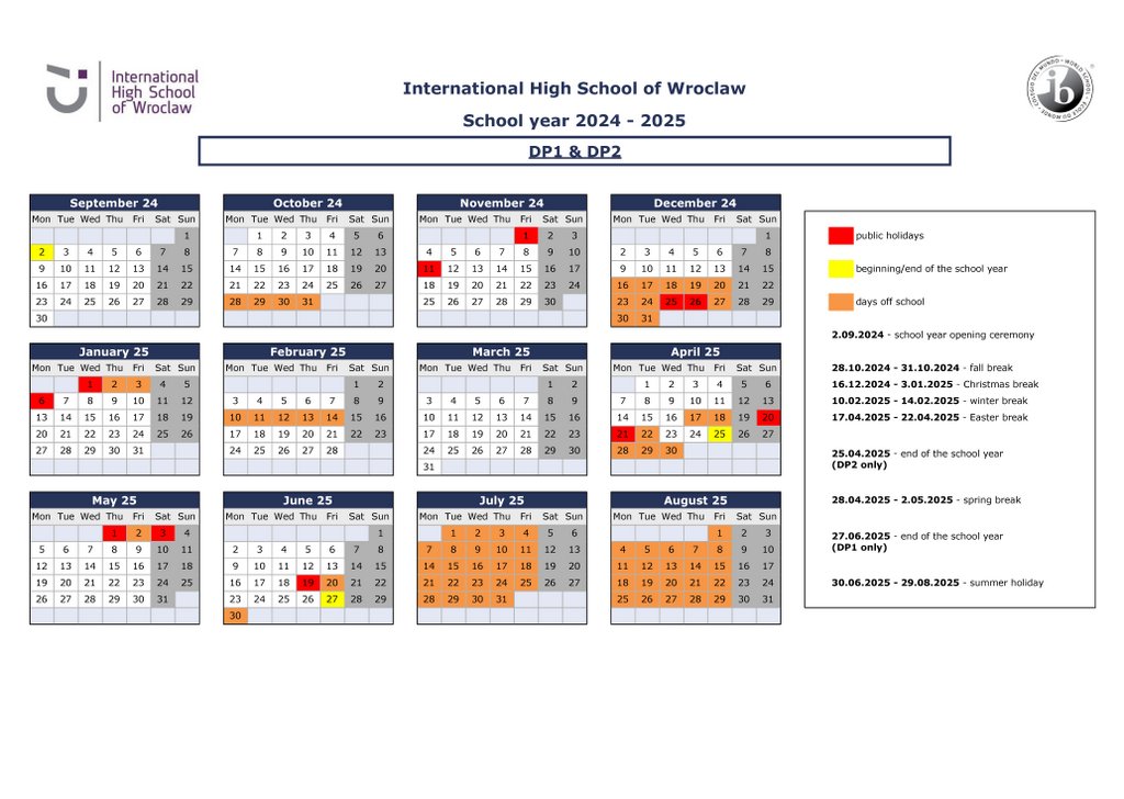 EN IHSW Calendar 2024-2025 DP1 DP2