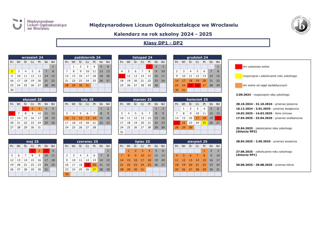 PL Kalendarz MLO 2024-2025 kl. DP 1-2